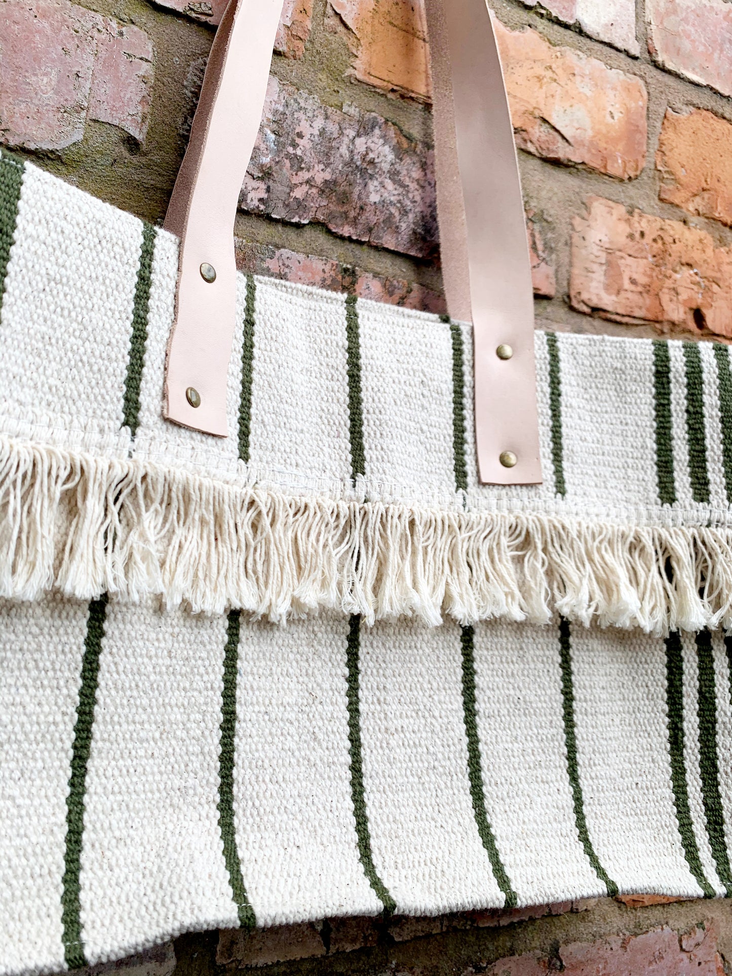 UPCYCLED RUG BEACH BAG