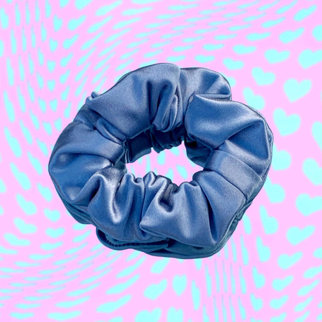 RECYCLED STRETCH SATIN SCRUNCHIE