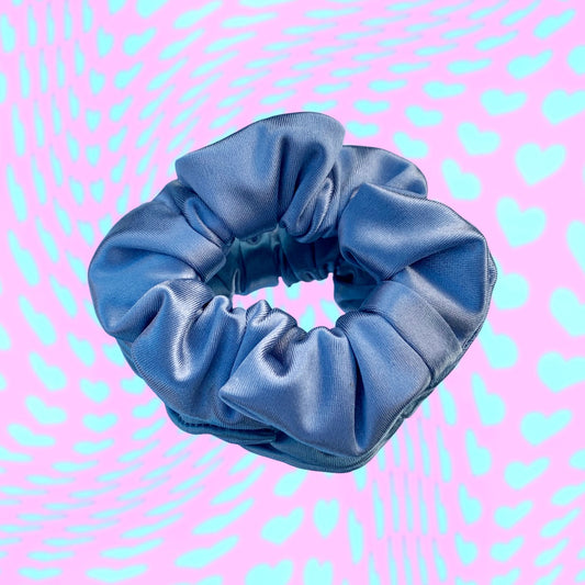 RECYCLED STRETCH SATIN SCRUNCHIE